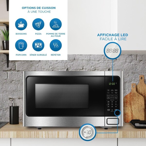 Danby 1.1 cu. ft Countertop Dishwasher, Stainless Steel - DA92273