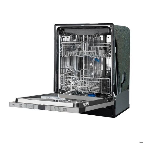 Koolmore 24 in. Panel Ready 14 Place Settings 45 DB Dishwasher in Stainless-Steel KM-DW2445-PR - KM-DW2445-PR