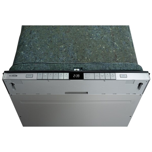 Koolmore 24 in. Panel Ready 14 Place Settings 45 DB Dishwasher in Stainless-Steel KM-DW2445-PR - KM-DW2445-PR