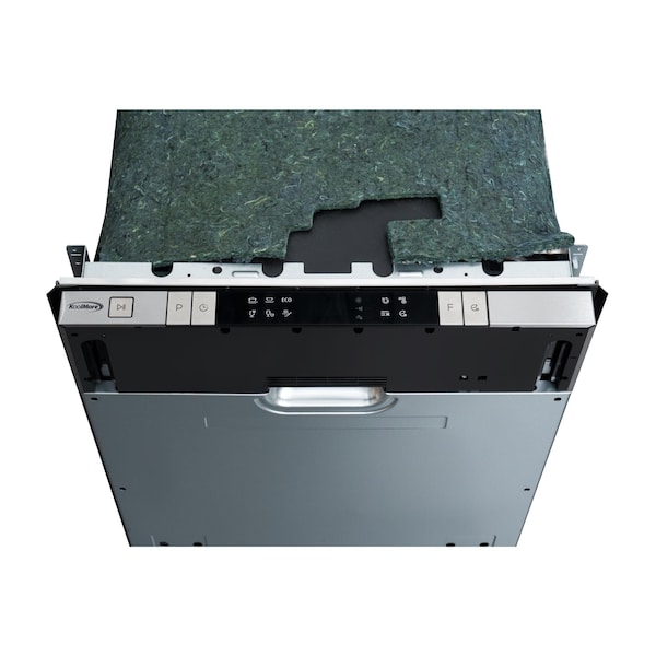 Koolmore 18 in. ADA Panel Ready with 8 Place Settings 52 DB Dishwasher in Stainless-Steel KM-DW1852-PR - KM-DW1852-PR