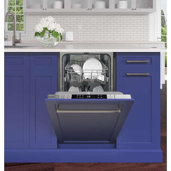 Koolmore 18 in. ADA Panel Ready with 8 Place Settings 52 DB Dishwasher in Stainless-Steel KM-DW1852-PR - KM-DW1852-PR