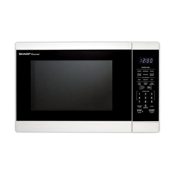 Bakebetter 1.4 cu ft. White Countertop Microwave Oven - BA3345065