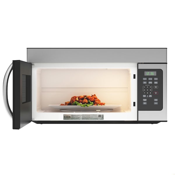 Koolmore 1.6 cu. ft. Over the Range Stainless Steel Microwave, . - KM-MOT-1SS