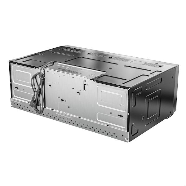 Koolmore 30 in. Over the Range Low Profile Microwave in Stainless-Steel, 1.2 cu. ft. - KM-MLPOT-1SS