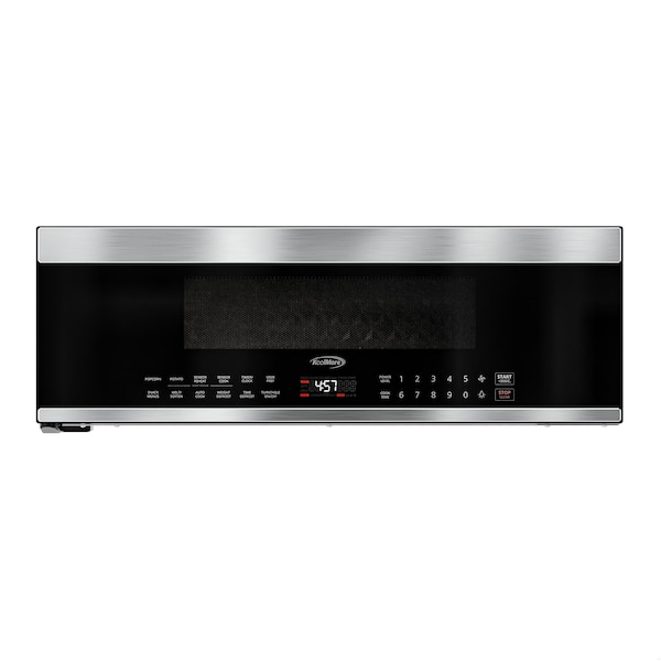 Koolmore 30 in. Over the Range Low Profile Microwave in Stainless-Steel, 1.2 cu. ft. - KM-MLPOT-1SS
