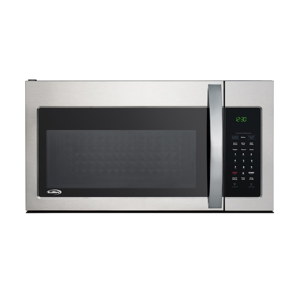 Koolmore 30 in. 1.5 cu.ft Over-the-Range Convection Microwave Oven in Black KM-MOTC-15SS - KM-MOTC-15SS