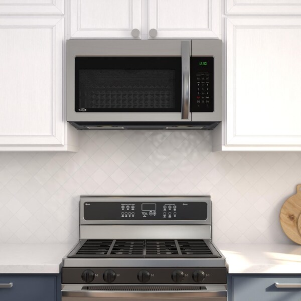 Koolmore 30 in. 1.5 cu.ft Over-the-Range Convection Microwave Oven in Black KM-MOTC-15SS - KM-MOTC-15SS