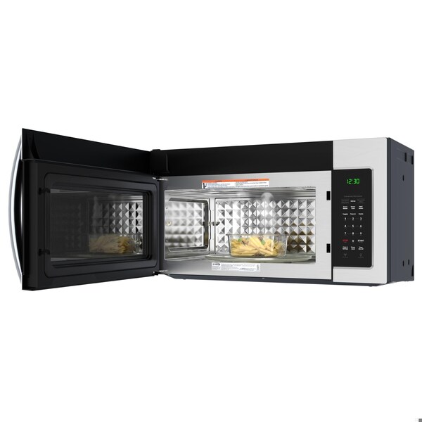 Koolmore 30 in. 1.5 cu.ft Over-the-Range Convection Microwave Oven in Black KM-MOTC-15SS - KM-MOTC-15SS