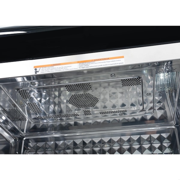 Koolmore 30 in. 1.5 cu.ft Over-the-Range Convection Microwave Oven in Black KM-MOTC-15SS - KM-MOTC-15SS