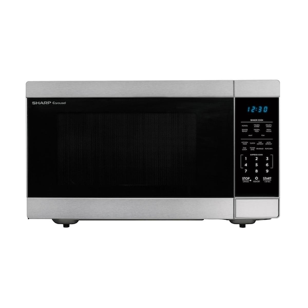 Almo Built-In Trim Kit  for 2.2 cu. ft. 1200W Stainless Steel Countertop Microwave Oven - SKM427F9HS