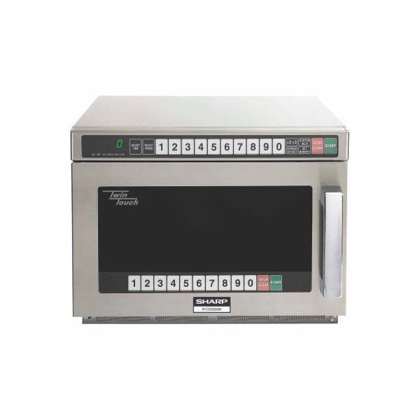 Sharp Sharp Commercial Microwave Oven, 0.75 Cu. Ft., 2200 Watt, TwinTouch Controls - RCD2200M