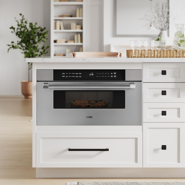 Koolmore 30 in. Microwave Drawer, 1.2 cu. ft. Capacity in Stainless-Steel KM-MD30-SS - KM-MD30-SS
