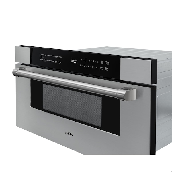 Koolmore 30 in. Microwave Drawer, 1.2 cu. ft. Capacity in Stainless-Steel KM-MD30-SS - KM-MD30-SS