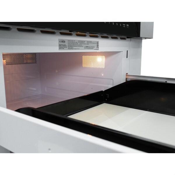 Koolmore 30 in. Microwave Drawer, 1.2 cu. ft. Capacity in Stainless-Steel KM-MD30-SS - KM-MD30-SS