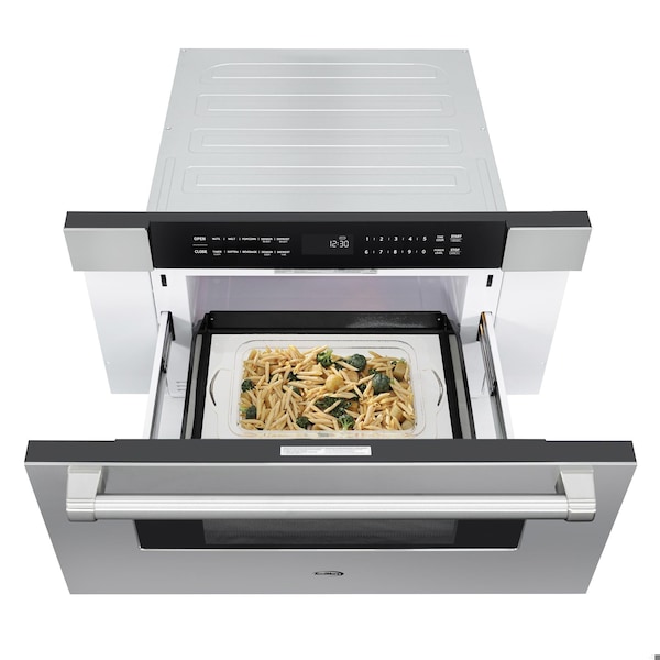 Koolmore 30 in. Microwave Drawer, 1.2 cu. ft. Capacity in Stainless-Steel KM-MD30-SS - KM-MD30-SS