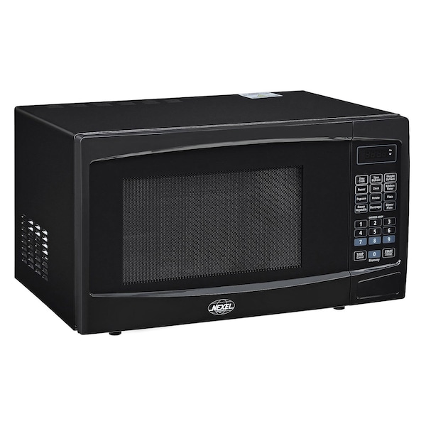 Nexel Countertop Microwave Oven, 1.1 Cu. Ft., 1000 Watts, Touch Control, Black - EM031MNN