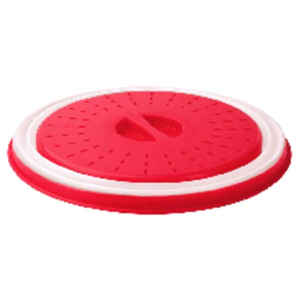 Tovolo Tovolo Red/White Plastic Collapsible Microwave Food Cover - 81-10109
