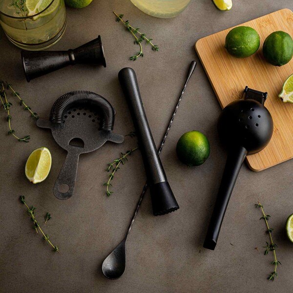 Tablecraft Juicer, Coated Aluminum Alloy, Black - 10819