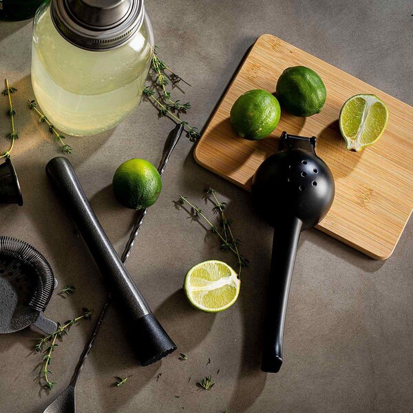 Tablecraft Juicer, Coated Aluminum Alloy, Black - 10819