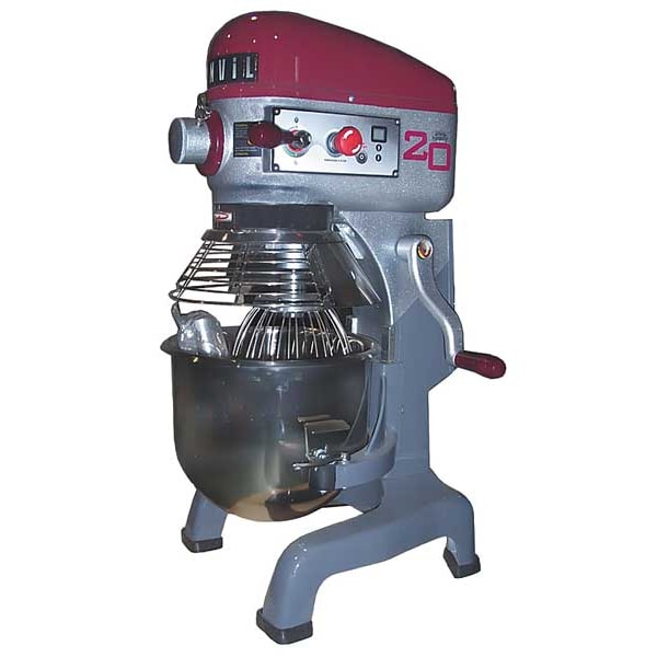 Vollrath 20 qt. Electric Food Mixer With Guard, SS - 40757