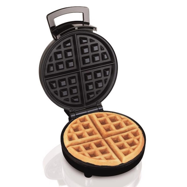Hamilton Beach Hamilton Beach 1 waffle Black/Silver Stainless Steel Belgian Waffle Maker - 26080