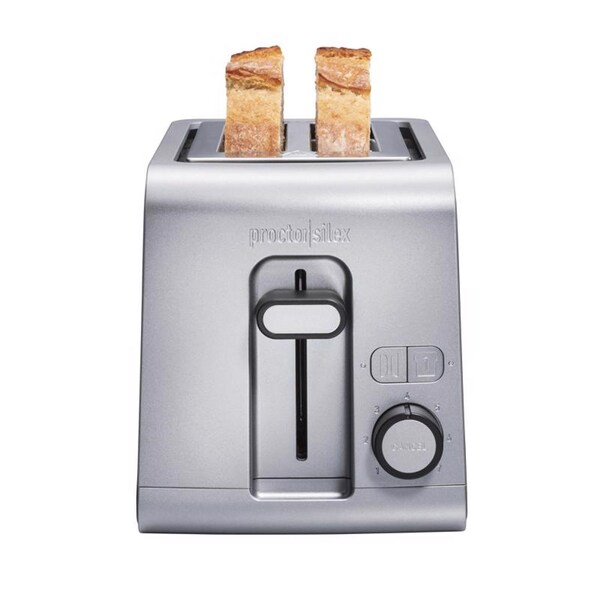 Hamilton Beach Hamilton Beach Proctor Silex Stainless Steel Silver 2 slot Toaster 7.6 in. H X 6.6 in. W X 10.7 in. - 22302