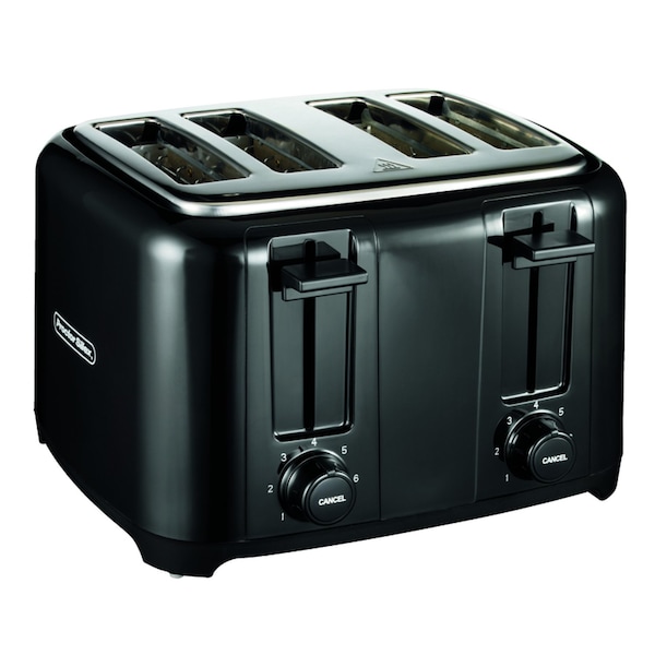 Proctor-Silex Proctor Silex Plastic Black 4 slot Toaster 8 in. H X 12.25 in. W X 11.31 in. D - 24215