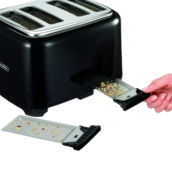 Proctor-Silex Proctor Silex Plastic Black 4 slot Toaster 8 in. H X 12.25 in. W X 11.31 in. D - 24215