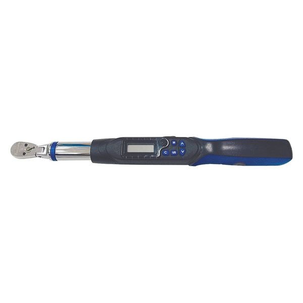 Westward Elect Torque Wrench, 1.11 to 22.12 ft lb - 39WE18