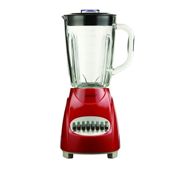 Brentwood Industries 12 Speed Blender Glass Jar -Red - JB920R