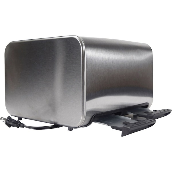 Coffee Pro Toaster, 4-Slice, 12-7/10"x12-1/2"x9", Stainless Steel - CFPOG8590