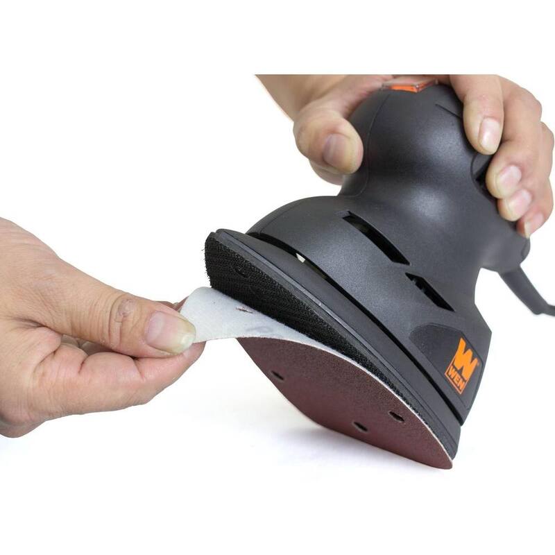Lija para lijadora de palma WEN con diferentes granos (paquete de 12) - 6301SP