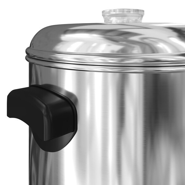 Koolmore Electric 100 Cup Commercial Coffee Percolator in Stainless Steel - KM-CCP100