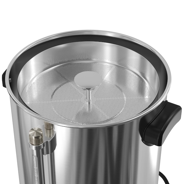 Koolmore Electric 100 Cup Commercial Coffee Percolator in Stainless Steel - KM-CCP100