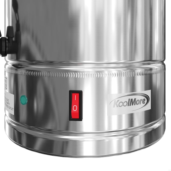 Koolmore Electric 100 Cup Commercial Coffee Percolator in Stainless Steel - KM-CCP100