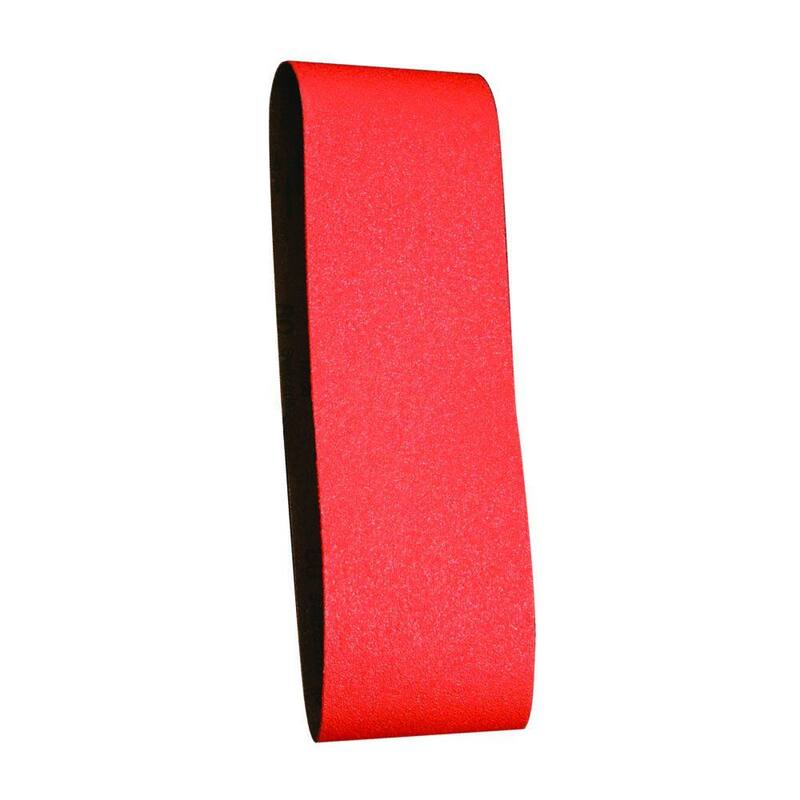 DIABLO 8 pulgadas x 19 pulgadas 36-Grit Sanding Belt para EZ-8 Sanders (paquete de 10) - DCB819036S01W10