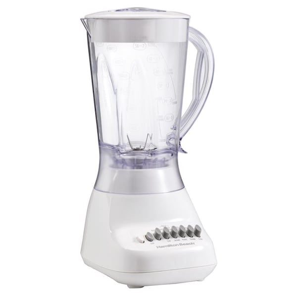 Hamilton Beach Hamilton Beach White Metal/Plastic Blender 56 oz 10 speed - 50166