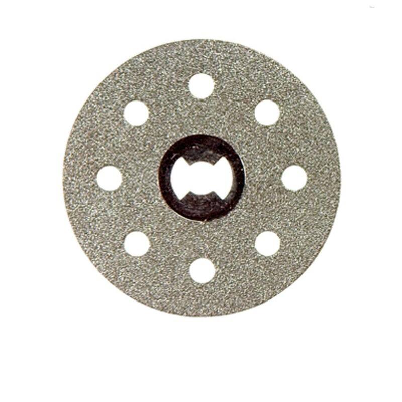 Rueda de corte de azulejos y materiales cerámicos de 1-1/2 pulgadas para herramienta rotativa Dremel EZ Lock - EZ545