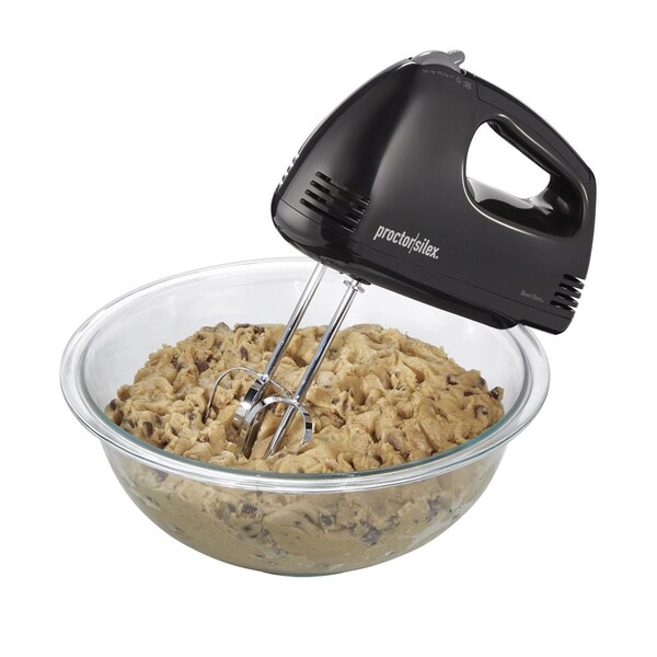 Hamilton Beach Hamilton Beach Proctor Silex Black 5 speed Hand Food Mixer - 62507PS
