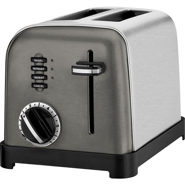 Cuisinart Cuisinart Stainless Steel Silver 2 slot Toaster 8.27 in. H X 8 in. W X 11.26 in. D - CPT-160BKS
