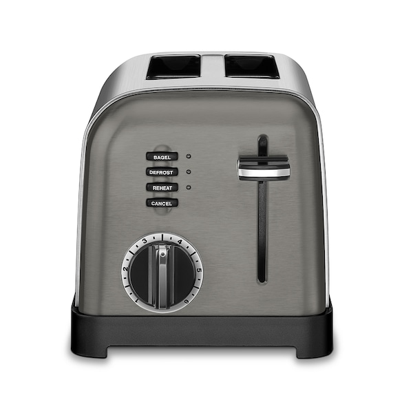 Cuisinart Cuisinart Stainless Steel Silver 2 slot Toaster 8.27 in. H X 8 in. W X 11.26 in. D - CPT-160BKS