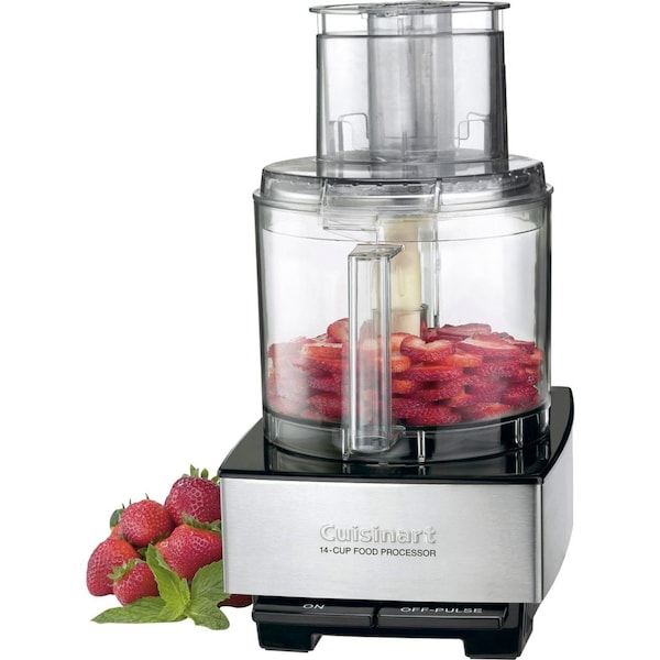 Cuisinart Cuisinart Brushed Nickel 14 cups Food Processor 720 W - DFP-14BCNY