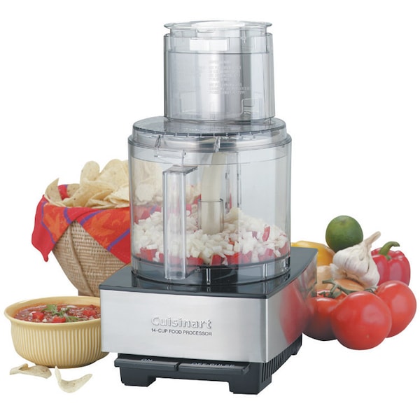 Cuisinart Cuisinart Brushed Nickel 14 cups Food Processor 720 W - DFP-14BCNY
