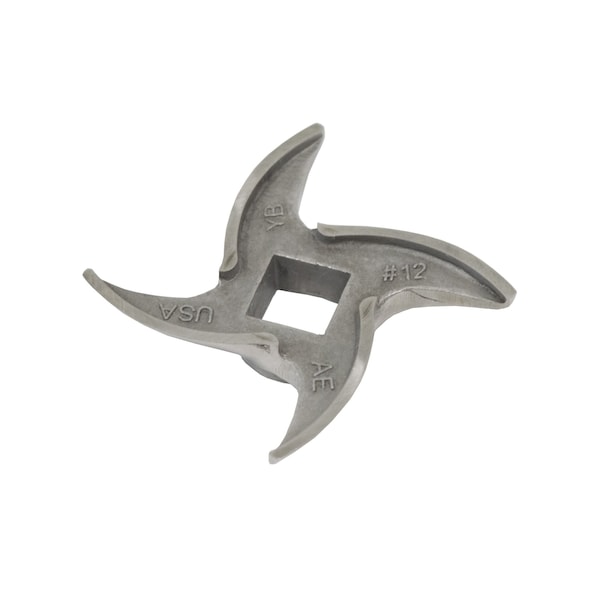 American Eagle AE-G12N/09 No 12 Meat Grinder Stainless Steel Knife For AE-G12N/G12NH - AE-G12N/09