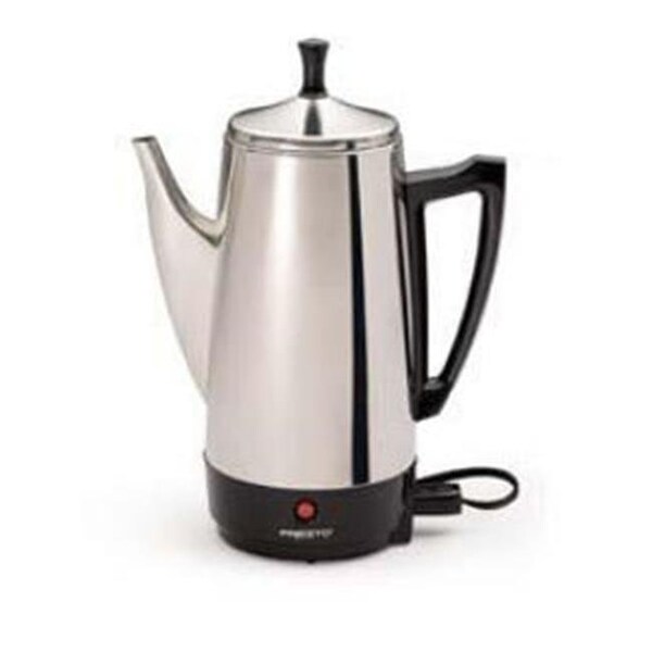National Presto National Presto Industries 02811 12 Cup Stainless Steel Coffee Maker - 2811