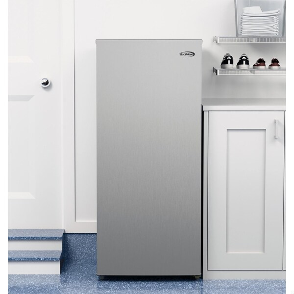 Koolmore 7 Cu. Ft. Garage Ready Convertible Upright Freezer/Refrigerator in Stainless Steel KM-RUF-7S-SS - KM-RUF-7S-SS