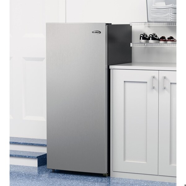 Koolmore 7 Cu. Ft. Garage Ready Convertible Upright Freezer/Refrigerator in Stainless Steel KM-RUF-7S-SS - KM-RUF-7S-SS