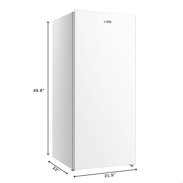 Koolmore 7 cu. ft. Garage Ready Convertible Upright Freezer/Refrigerator in White KM-RUF-7S - KM-RUF-7S