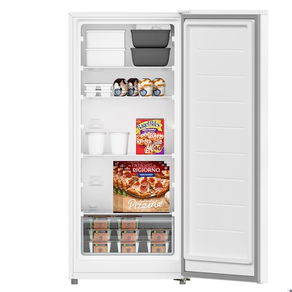 Koolmore 7 cu. ft. Garage Ready Convertible Upright Freezer/Refrigerator in White KM-RUF-7S - KM-RUF-7S