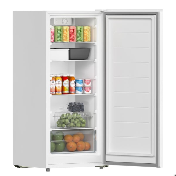 Koolmore 7 cu. ft. Garage Ready Convertible Upright Freezer/Refrigerator in White KM-RUF-7S - KM-RUF-7S